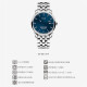 Titoni Master Series Automatic Mechanical Men's Watch 41mm [618 Kauf im Voraus] Stahlgürtel Blue Disc 83188 S-679