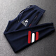 Le coq sportif French big cock casual sports pants for men in spring, autumn and winter new fashion versatile running leggings long pants Navy blue non-velvet leggings sweatpants red and white three stripes 3XL recommended 180-200Jin Jin is equal to 0.5 kg
