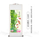 Ziwu Qian green bamboo hanging paintings bamboo report safety vertical scroll paintings new Chinese style living room study tea room entrance decoration painting green bamboo picture 10972 bamboo report safety overall size 96*218CM