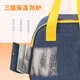 Sac d'isolation cialis avec sac de rangement de sac à main de riz sac à lunch Boîte à lunch Boîte de rangement épaissie de papier bento en papier d'aluminium