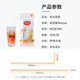 Meliya disposable straws, individually packaged seal outer packaging, flexible food-grade juice drink hose, individually packaged, elbow straws - 50 pieces