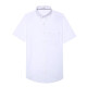 Hongdou Hodo men's business casual formal solid color short-sleeved shirt professional short-sleeved shirt white 41
