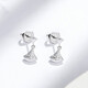 Liuguifu Jewelry PT950 platinum earrings skirt platinum earrings for women PT0200023 1.60g