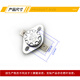 Button thermostat temperature switch normally closed type KSD301 overheat protector jump type 50-180 degree protector 135 degree disconnection