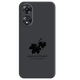 Berens OPPO A1 5G mobile phone case silicone anti-fall all-inclusive fashion soft shell a1 protective case oppoA1 5g version [black*maple leaf] with tempered film