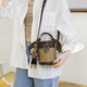 
North bag high-end bag women's new fashion handheld cylindrical bag casual one-shoulder bucket crossbody bag birthday gift for girlfriend