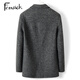 Ferrik Luxus doppelseitiger Wollmantel Herren 2025 Herbst und Winter Neue Mode Casual Windbreaker Jacke vielseitig bequemes Mantel hellbraun m
