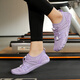 
RZWOLF indoor fitness shoes for men and women skipping rope shoes for non-slip treadmill shoes for gym yoga five-finger comprehensive training shoes for people Y717 light purple (standard sports code) 36