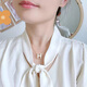 Fat Donglai's same style h necklace 18k gold k rose gold H letter necklace women's light luxury niche girl clavicle chain small black rose gold high version + color protection