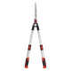 MYTEC garden shears, retractable pruning shears, lawn and hedge shears, garden pruning shears, green plant and hedge thick branch scissors, white-blade wavy fence shears, four-speed telescopic shears