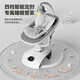 ULOP (ULOP) Baby Schaukelstuhl 3d Elektro -Schaukelstuhl Baby Schlafartefakt Neugeborene Cradle Vollmond Geschenkbox Baby Praktische Produkte 6 Arten von Rocking Sleeping Mode Smart Rocking Stuhl