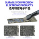 Reparador Agua de lavado Agua Ambientalmente Free Circuit Toard Línea de tablero principal Herramienta de mantenimiento de mantenimiento PCB Agente de limpieza de soldadura de colas N880 [850g]+Pincel