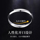 China Gold S990 Pure Silver Freedom Ring Men's Ring Single Tail Ring Practical Birthday Gift for Boys to Give to Boyfriend Romantic Rose Gift Box *Shipping from Yagura* Same day/next day delivery
