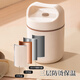 Miaoyijia breakfast cup thermos small insulation lunch box office worker student portable soup cup insulation soup pot oatmeal cup porridge cup lucky khaki breakfast cup [500ml]