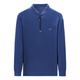 Emporio Armani High-End Mulberry Seide Langarmiertes T-Shirt für Männer im Herbst und Winter mittleren Alters Casual Sweatshirt Dunkelblau (6625) Plüsch 3xl 190/104a