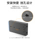 BOYANG BY-SC-8 fiber optic terminal box SC8 port fiber optic box [full with pigtail + flange] 8-core single-mode fiber fusion splicing box
