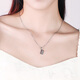Yuan Shengfu's new PT950 boutique fashion abacus pendant platinum pendant atmospheric platinum necklace pendant for women 2.30g