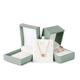 Fanxi FANXI2021 Jewelry Box Ring Earring Pendant Bracelet Jewelry Packaging Box Fresh Green H12004-Bangle Box