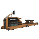 HEAD rowing machine hydromagnetic dual resistance household intelligent self-generating folding solid wood water resistance rowing machine fitness equipment oak color/upgraded self-generating dual resistance/real-life theme