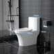 
ArROW flush toilet large flush household siphon toilet water-saving toilet seat easy clean glaze AEB12609 305 pit (applicable to 290~380mm) inspection and signing