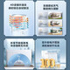 
Zhexiang Haotai Taima Horizontal Freezer Large Refrigerator Commercial Large Capacity Full Refrigeration Household Double Temperature Horizontal Refrigeration Display Cabinet Temperature Refrigeration Single Temperature Copper Tube Meat Cabinet Refrigeration Ultra-thin Refrigeration [698] Single Temperature | Increased Width | 5D Copper Tube -30~0 [Flagship Copper Tube Refrigeration] Size in Figure 2