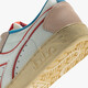 Diadora Diadona Women's Shoes Zapatos de baloncesto Classel Lavado de piedra Viejas zapatillas Retro Board Zapatos Mágicos White/Rose Pink/C9866 38