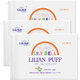 LilyBell cotton makeup remover cotton wet compress facial cleanser, water nail remover 222 pieces * 3 pack