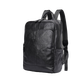 Malunte backpack for men's real cowhide simple large capacity business casual computer bag business trip backpack 9196 black height 38 width 28 thickness 13cm 14 inches