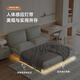 
Aisu minimalist Italian light luxury master bedroom internet celebrity leather bag double suspended bed W693 W693 single bed 180*200