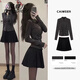 Fengdie'er Dress для весенних женских нарядов для женских костюмов для 2025 г. Новая корейская версия сладкая и чистая богиня Горячая девушка в стиле 6190 топ + юбка m