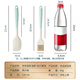 Baiji silicone oil brush scraper 2-piece set food grade scraper oil brush barbecue seasoning brush baking tool