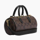 
COACH Lacey Crossbody Women's Cylinder Bag Classic Printed Hand-carrying One-Shoulder Crossbody Bag Brown CK689-IMAA8 Hong Kong Warehouse
