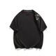 ZHIWEI NEUER CHINE CHINESS-STYLE Kurzärmeliges T-Shirt für Herren Sommer neue Baumwoll- und Leinen Nischenmarke Lose halbärmelige T-Shirt T3523 Apricot XL [Empfohlen 125-145jin [Jin gleich 0,5 kg]]