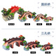 Sensen Small Fish Taping Landscaping Ornaments Set Farine Aquarium Decoration Rockery House Pavilion Bridge Boat Boat Fisherman Figure Animal 761B Pont à trois trous moyens (14,5 * 5,5 * 5cm)