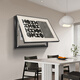 
Meiyouchun Electric Meter Box Painting Decorative Painting Modern Simple Minimalist Abstract Mask Distribution Box Hydraulic Entering Restaurant Wall Painting JD12118 70*50cm (Cover 60*40) Hydraulic Black Frame