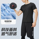 维多利亚旅行者（VICTORIATOURIST）运动套装男跑步健身服夏季速干衣篮球服紧身训练衣短袖三件装XL