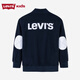 Vêtements pour enfants de Levi's [Même modèle dans le centre commercial] Spring and Automn Style Boys Knited Veste Children's Casual Evergrande Veste Dark Royal Blue 110/56 [Hauteur suggéré 104-110cm]