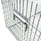 Bingyu Almacenamiento Cage de malla de metal Iron Marco de hierro Marco de limpieza de marco Voluntamiento Cesta de almacenamiento 690*470*370 con mango BYS-315