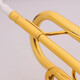 Jinbao trumpet instrument B flat adult children beginner performance grade exam brass nickel-plated Western wind instrument JBTR-050 68 brass Monel Piston