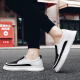 Dibofei Zapatos de tela Old Beijing Zapatos para hombres Spring and Summer Flowly Ultra-Light grueso Suela de moda