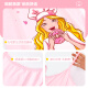
Barbie girls nightgown children's pajamas summer thin cotton baby home clothes X6210B pink 150