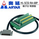 PCI6220 6221 6224 6225 6229 NI SCH68PIN接线板线束数据线 端子台 导轨安装HL-SCSI-RA-68P
