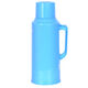 Xiongwochi thermos household thermos plastic shell kettle leather small thermos tea bottle water bottle thermos student dormitory 2L 1L 1508 blue individual shell does not contain inner liner. 2L