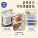 Bolsa de almacenamiento colgante de la cuna pañales de cabecera pañales colgantes de la cama colgante canasta de almacenamiento de la cama colgante canasta de la cerca multifuncional canasta de colgantes-blanco