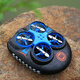 JJR / C télécommande Aircraft drone toy's toys water, terre, air, et air trois en un avions télécarriéte de télécommande Ship Boy Small Helicopter Sea, Land, Air trois en un drone [bleu] Configuration de la version de base [une batterie de fuselage]