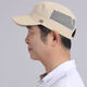 盖淘帽子透气中老年夏季男夏天薄夏帽爷爷老年人男士中年春夏男帽 透气 深灰色 透气可调节（57-60cm）
