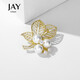 Jay brooch, high-end imitation pearl corsage for mother, mother-in-law and elders as a birthday gift