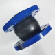 Goma de brida de amico El buque de agua de la bomba de agua de goma amortiguador amortiguador de amortiguadores de amortiguadores puede la garganta de la junta de expansión flexible 9766 1.5 pulgadas = DN40 (tipo 9766)