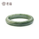 Laomiao Bracelet de Jade Graine de Cireuse Bracelet de Jade Vert Clair pour Femme Bracelet de Paix à Fleur Flottante pour Cadeau d'anniversaire de Petite Amie ou de Femme Bracelet de Jade Vert Clair 60 Cercles + Certificat + Coffret Cadeau