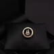 Mr. Ouyang has smooth sailing, men's brooch, suit collar corsage, business lapel pin, navy style badge brooch, brooch, gold A29-101